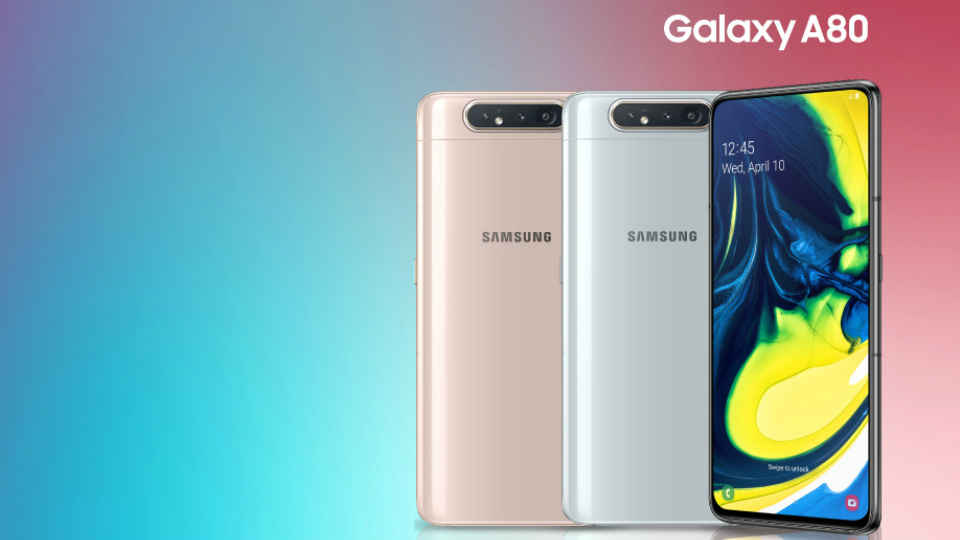 Samsung Galaxy A80 अब भारत में Rs 8000 की कटौती के साथ उपलब्ध