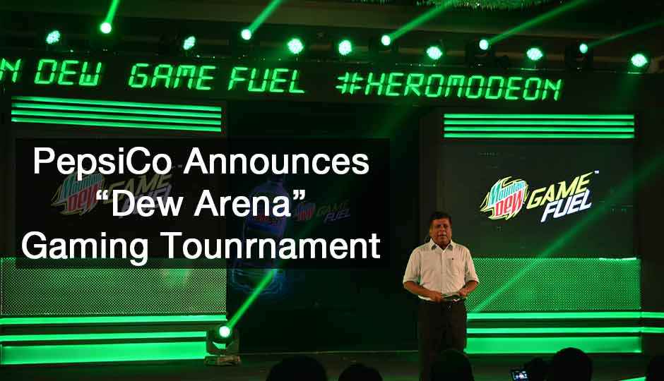 PepsiCo India announces India’s Largest Gaming Championship, Dew Arena