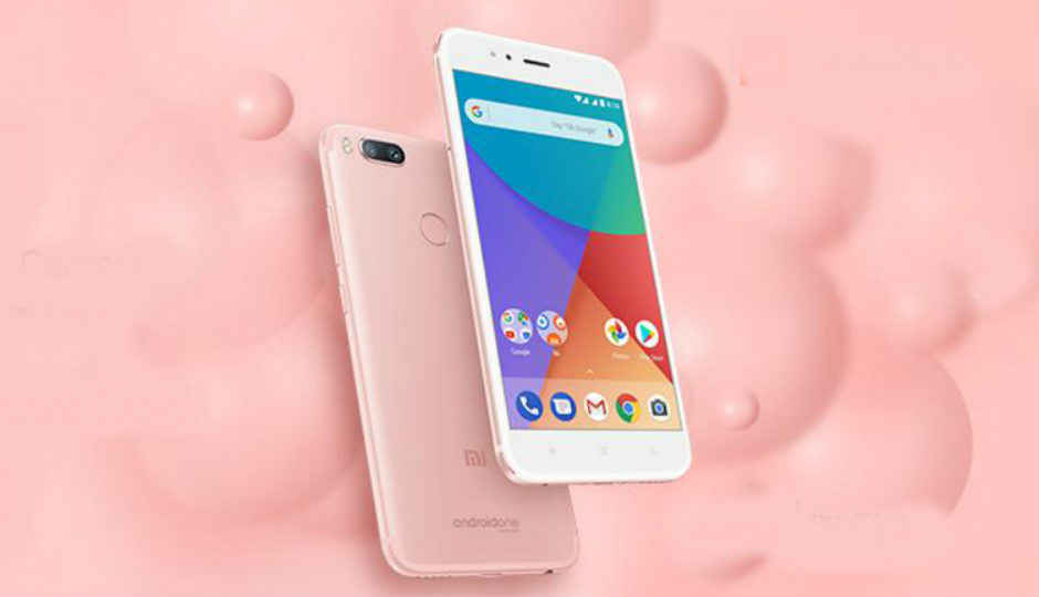 12+12 ഡ്യൂവൽ പിൻ ക്യാമെറയിൽ Xiaomi Mi A1 ന്റെ റോസ് ഗോൾഡ് വിപണിയിൽ എത്തി