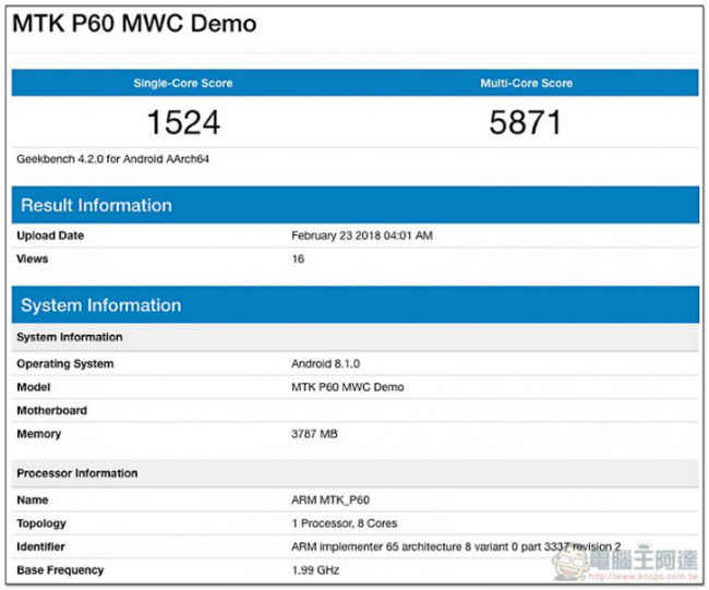 helio p60 vs snapdragon 660 geekbench