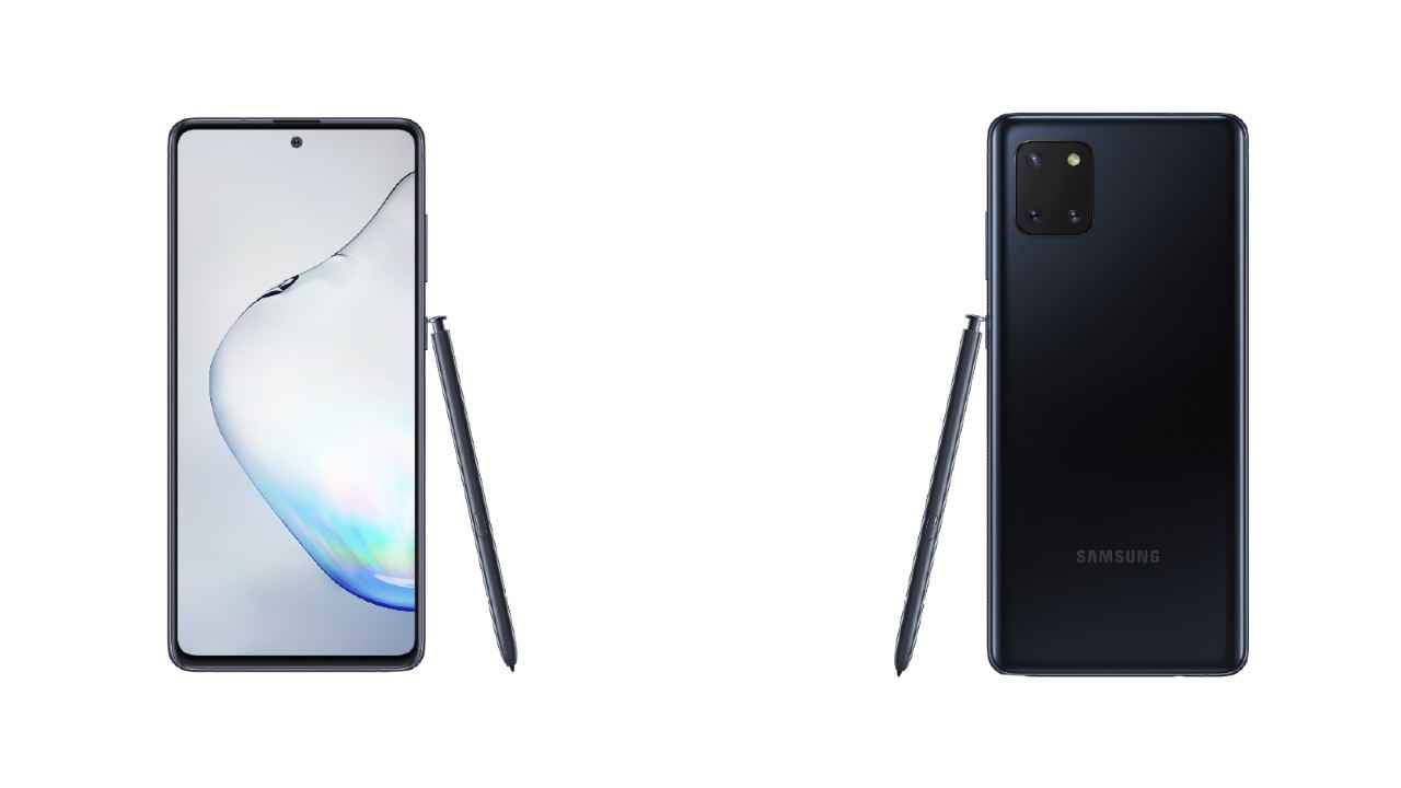 Samsung Galaxy Note10 Lite launched in India at starting price of Rs 38,999