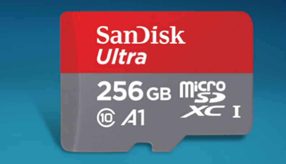 SanDisk launches A1-certified microSD cards, USB 3.1 flash drives in India