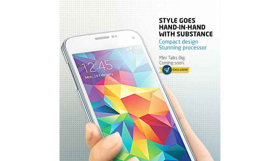 Samsung Galaxy S5 Mini to launch in India exclusively via Flipkart