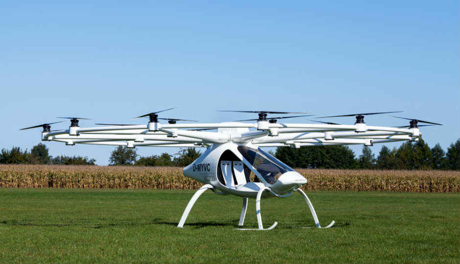 Volocopter is a giant drone that people can ride