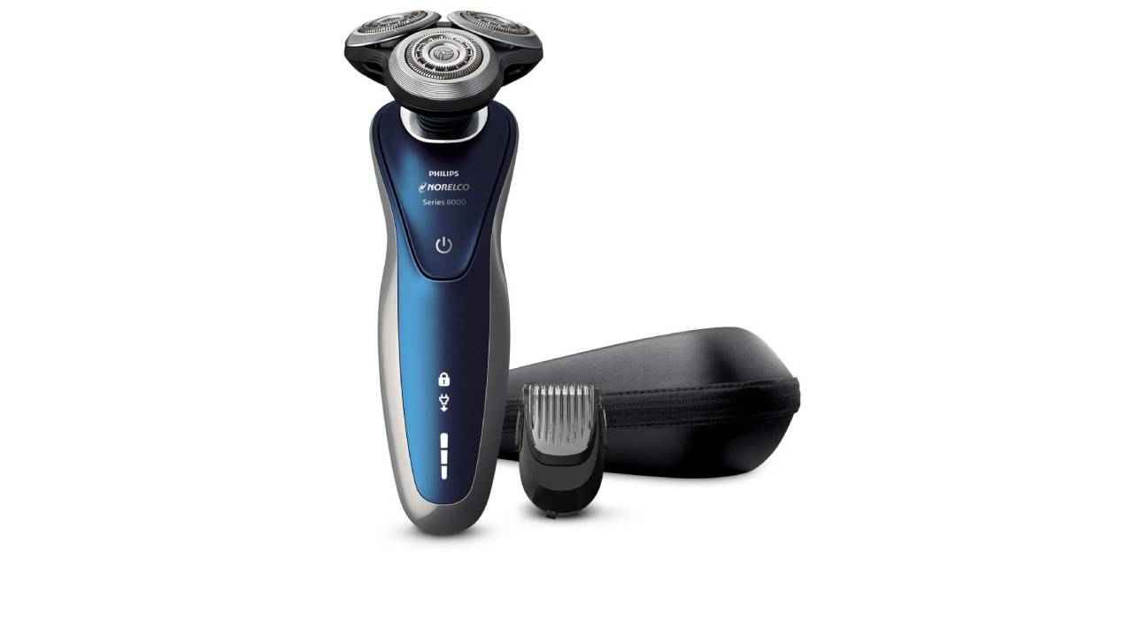 Electric shavers for wet and dry shaving