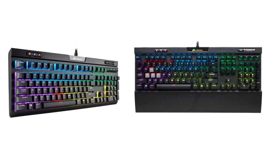 Corsair K70 RGB MK.2, STRAFE RGB MK.2 mechanical gaming keyboards launched in India