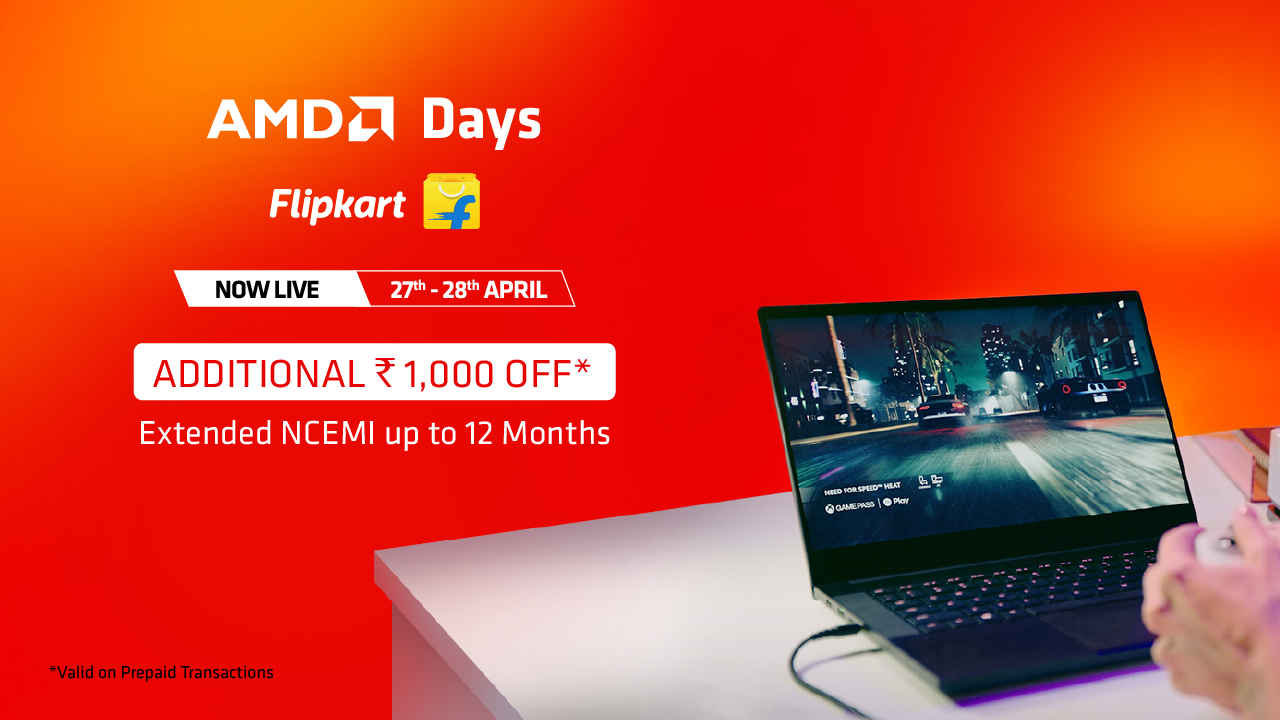 AMD Days Sale on Flipkart: Laptop deals you should check out!