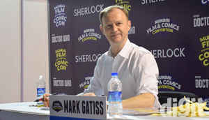 Sherlock creator Mark Gatiss at Mumbai Comic Con 2014