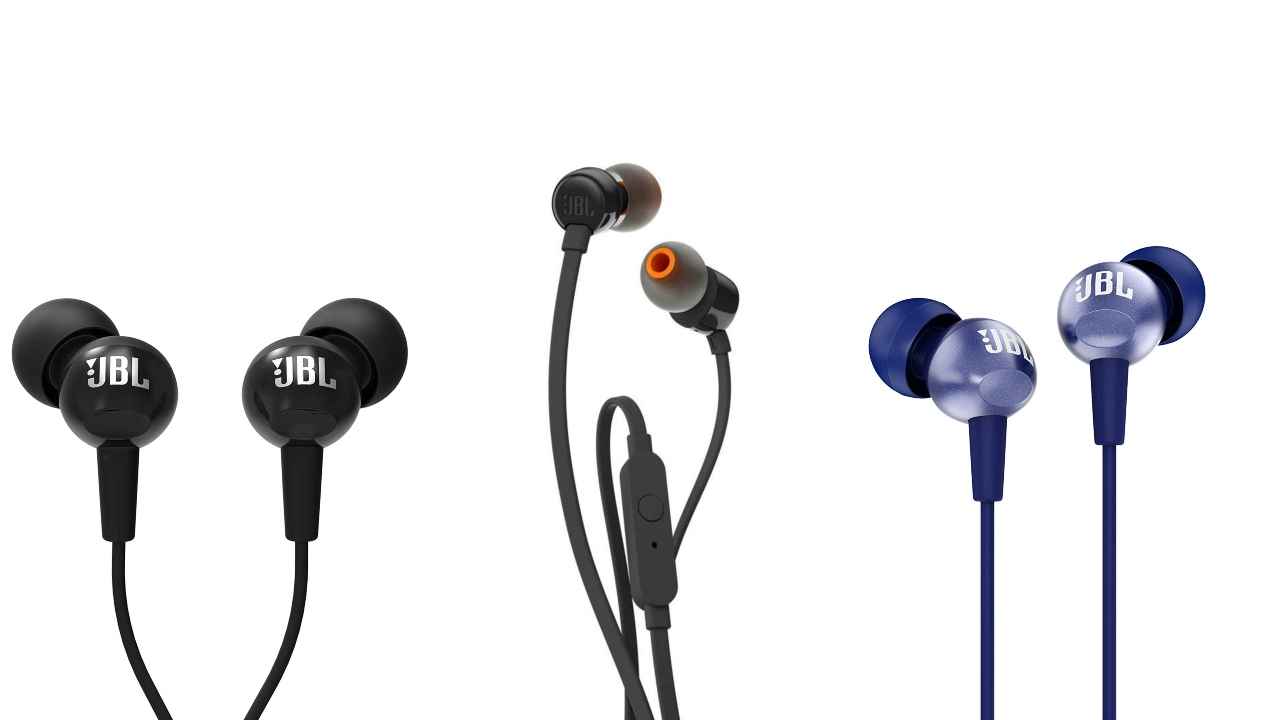 Four Affordable JBL Wired In-Ear Earphones