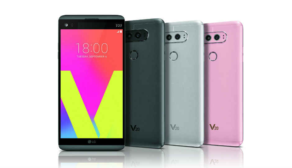 LG V20 दिसम्बर 1 से स्टोर्स में होगा उपलब्ध