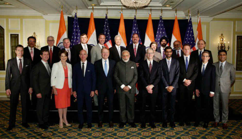 Modi in US: Tech CEOs express support for Digital India, Make In India, GST