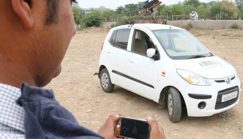 Gujarat scientists develop driverless car that can be controlled via an app