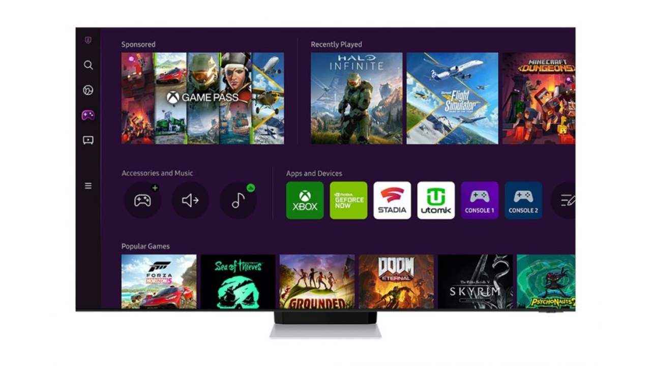Samsung Gaming Hub Launches With Access To Xbox, Stadia, And GeForce Now Streaming