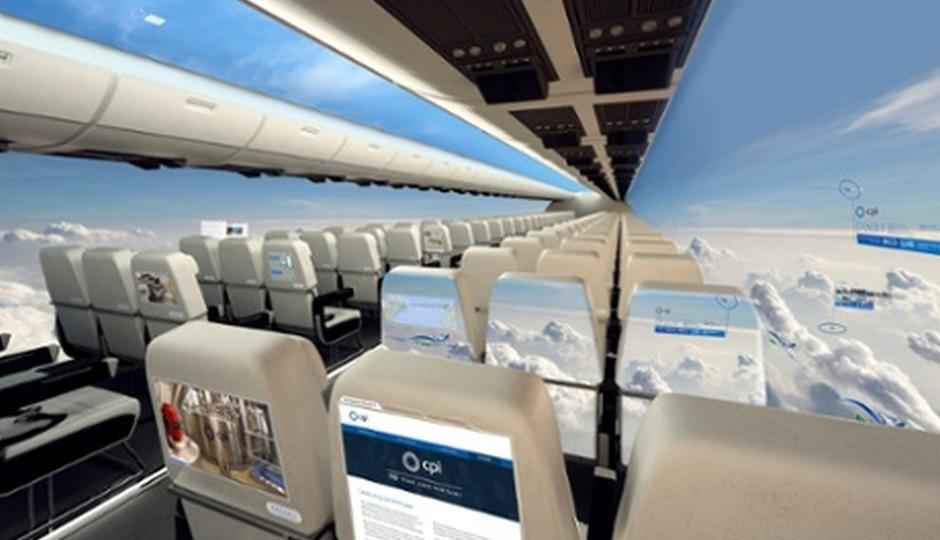 Windowless airplanes with OLED screens could be reality in a decade