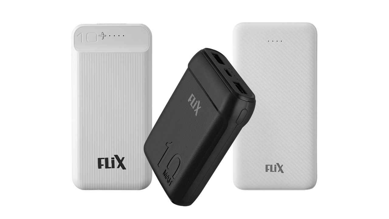 Flix by Beetel launches new range of 10000mAh power banks