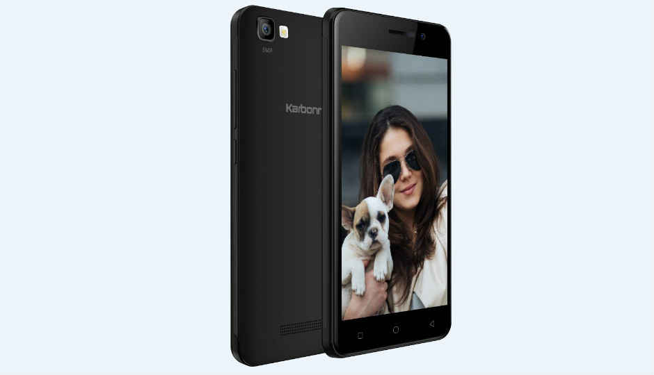 Karbonn ‘K9 Smart Selfie’ with 8MP front facing camera, 2300mAh battery launched at Rs 4,890