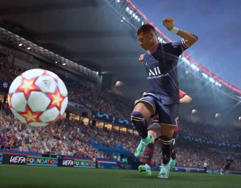 FIFA 22 Gameplay on PS4 Slim 