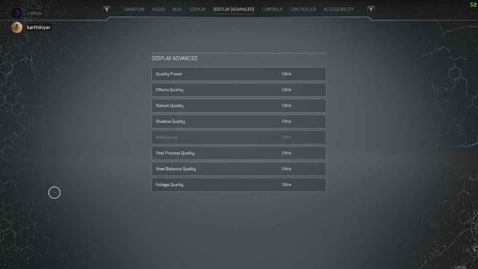Outriders graphics settings