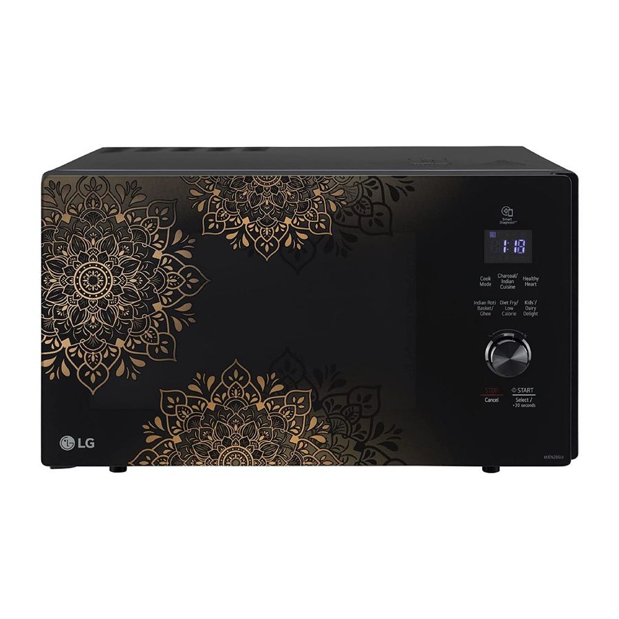 LG 28 L Charcoal Convection Microwave Oven (MJEN286UI) Microwave Ovens