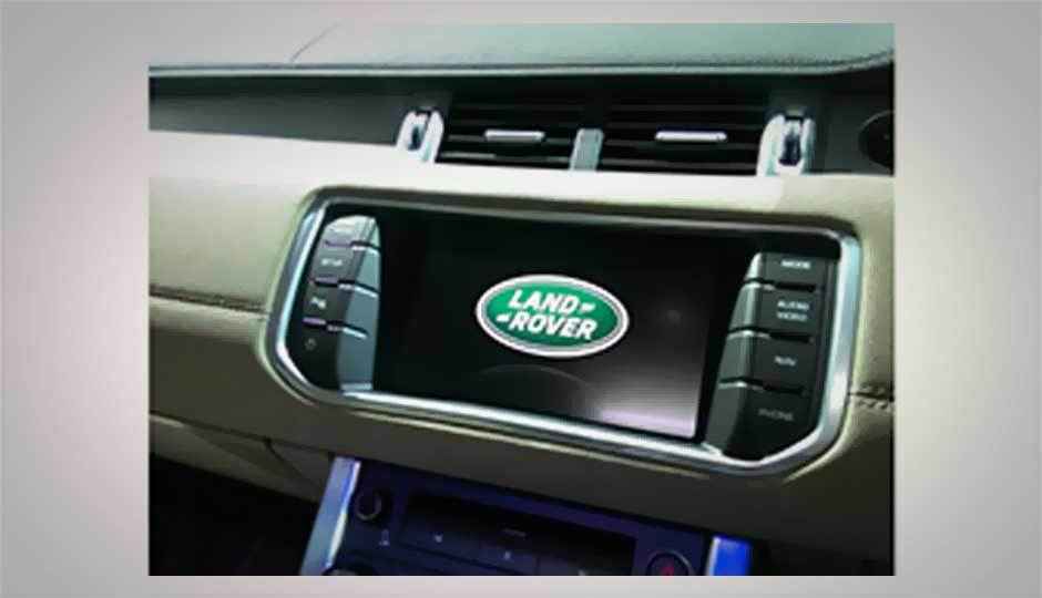 Tech in Range Rover Evoque at Auto Expo 2014