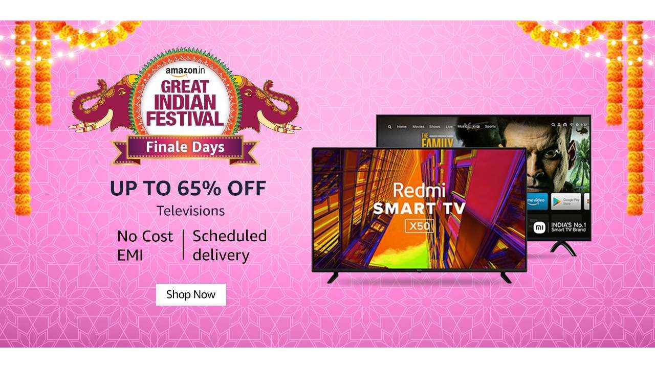 Amazon Great Indian Festival 2021 Finale Days: Buy Smart TV at best prices