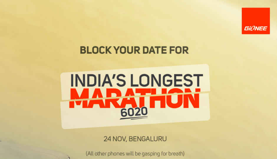 Watch the Gionee Marathon M5 India launch live