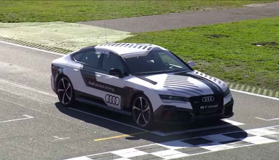 Audi creates history with driverless car that can reach racing speeds