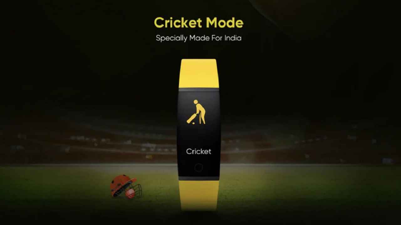 Realme Band to include Cricket Mode alongside 8 other sports modes