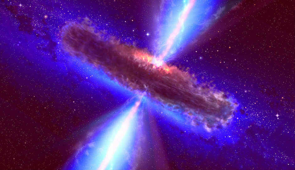 Indian Astronomers find dying giant radio galaxy