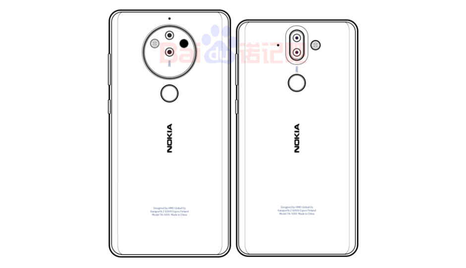 Nokia 10 sketch reveals penta-lens camera setup with double glass design