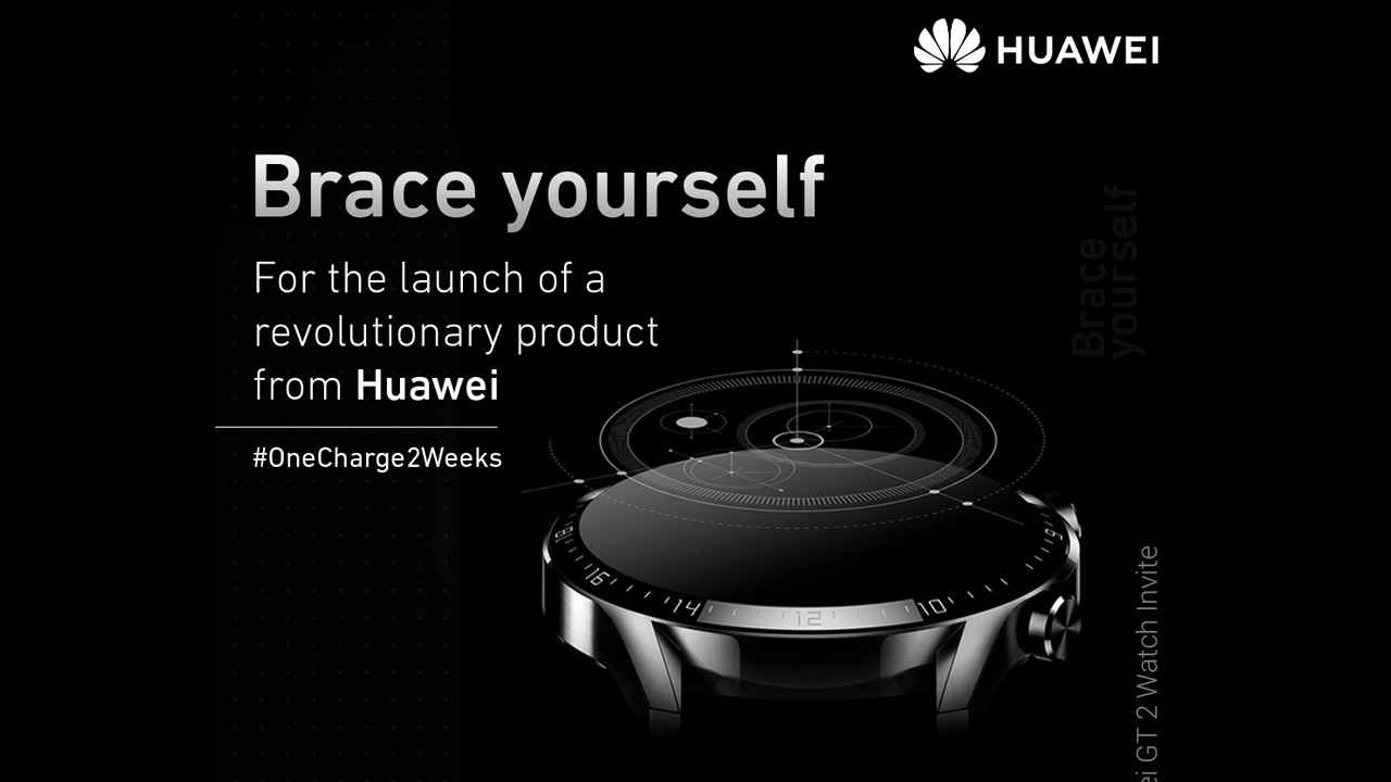Huawei Watch GT2 launching in India on December 5