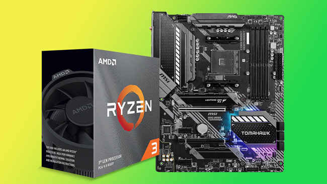 PC desktop workstation AMD Ryzen MSI Processor Motherboard