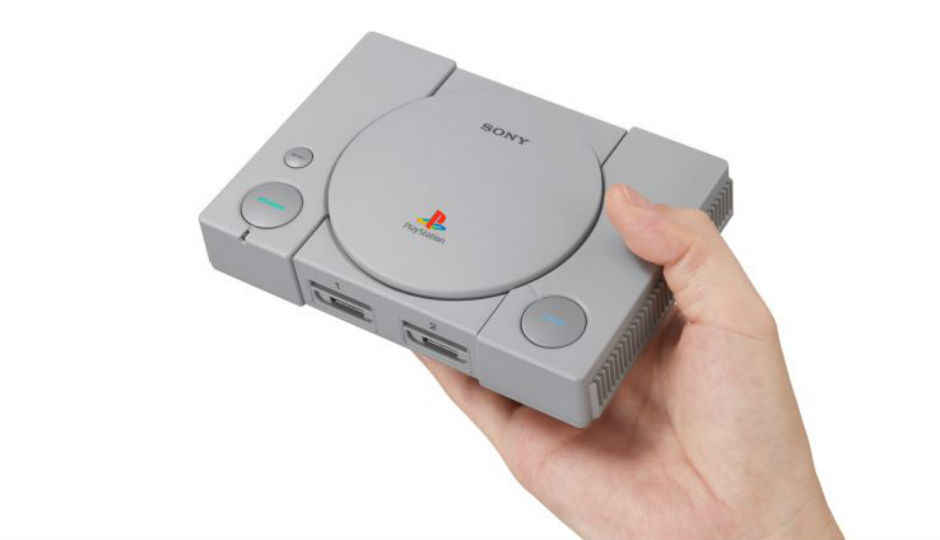 Sony PlayStation Classic launching in December with 20 preloaded games, 2 controllers for $99.99