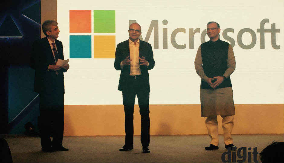 Microsoft CEO Satya Nadella quotes Ghalib at ‘Tech for Good’ meetup in India