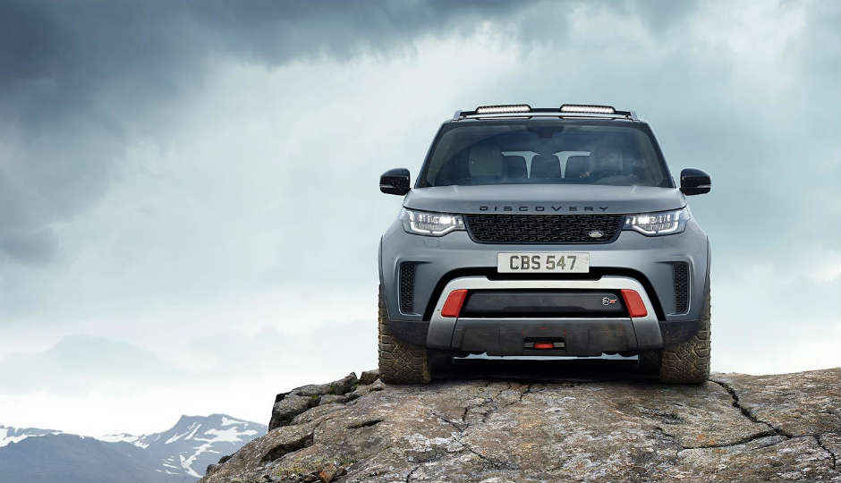 Land Rover unveils high octane Discovery SVX with new off-roading technology