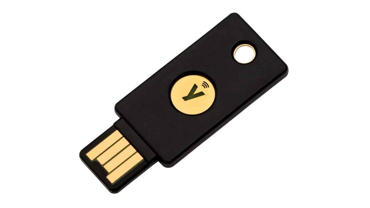 USB security keys to secure online accounts with two-factor authentication