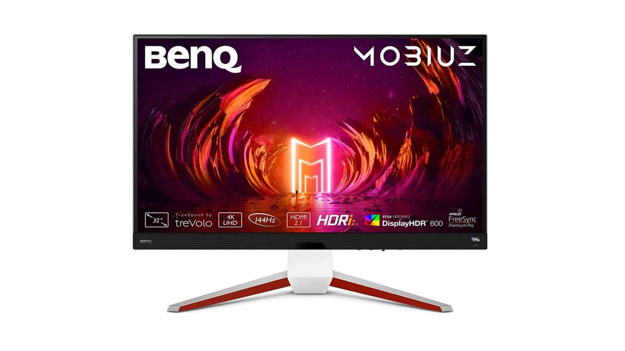 BenQ launches 32-inch Mobiuz EX3210U gaming monitor with up to 4K at 144Hz Display and 21ch speakers