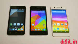 పిక్చర్స్: మైక్రోమ్యాక్స్ కాన్వాస్ నైట్ 2, యునైట్ 3 మరియు కాన్వాస్ స్పార్క్