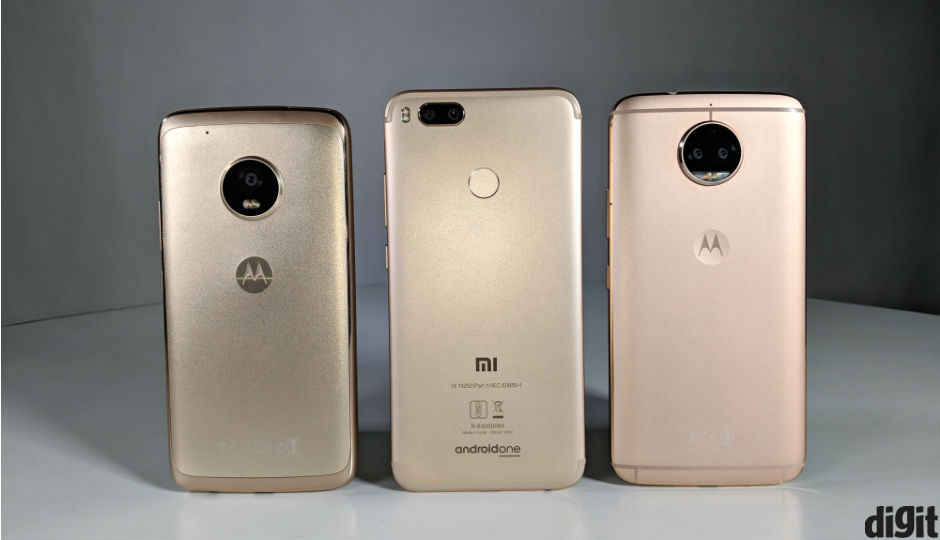 ಇವುಗಳ ಕ್ಯಾಮೆರಾ ಹೋಲಿಕೆ: Moto G5 S + Vs Moto G5 S Vs Xiaomi Mi A1.