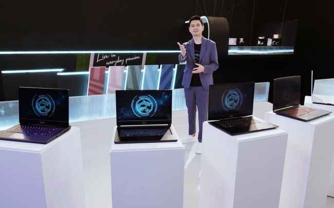 CES 2022 MSI Gaming Creator Laptops Intel 12th Gen NVIDIA Graphics
