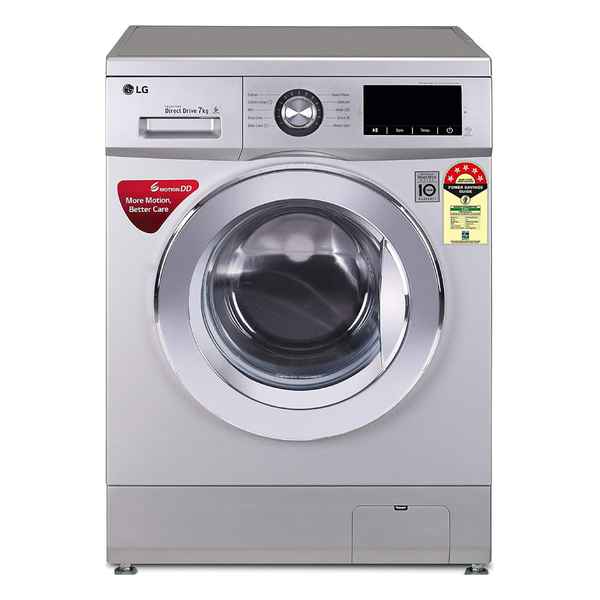 एलजी 7.0 Kg Fully-Automatic Front Loading Washing Machine (FHM1207ZDL) 