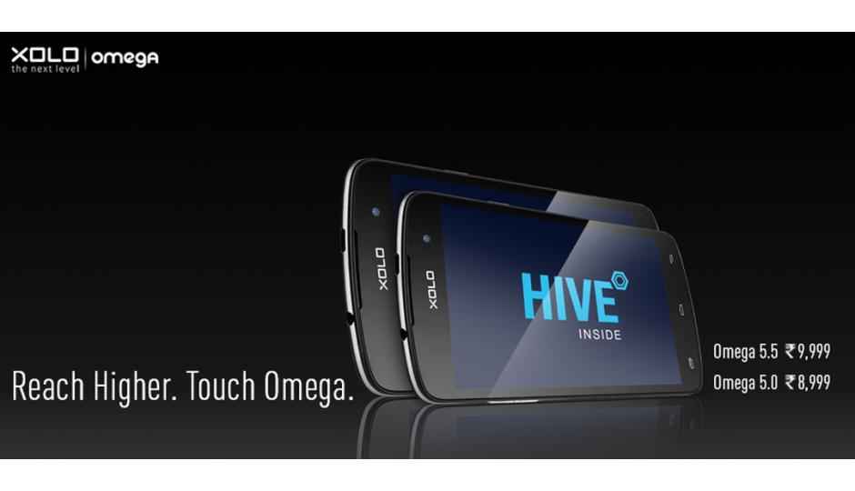 Xolo Omega 5.0 and Omega 5.5 smartphones launched in India