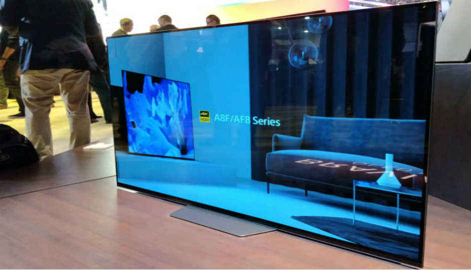 CES 2018 में सोनी ने की A8F 4K OLED और X900F LCD TV की घोषणा