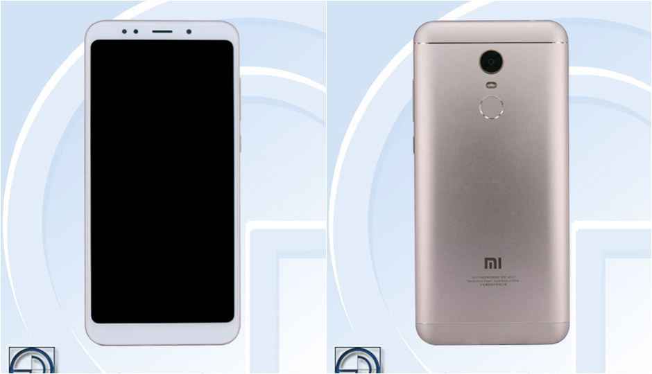 Xiaomi Redmi Note 5 spotted on TENAA with 5.99-inch 18:9 display, single rear camera