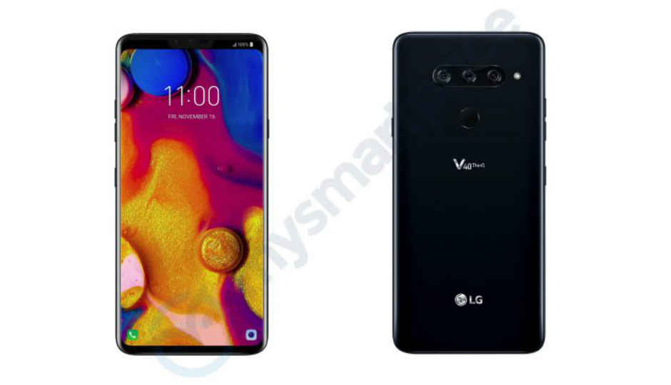 LG V40 ThinQ smartphone to launch on October 3 in New York