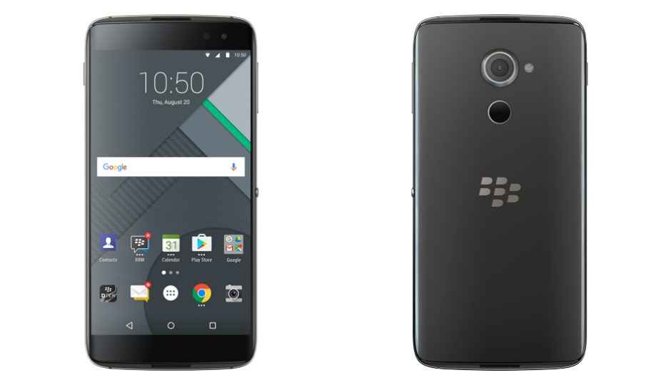 BlackBerry launches DTEK60 with 5.5-inch QHD display, Android Marshmallow