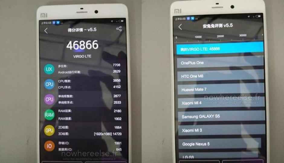 Xiaomi Mi 5 images, AnTuTu 5 score leak ahead of official launch
