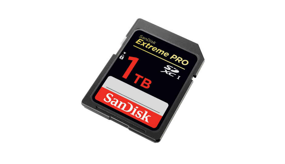 SanDisk unveils the world’s first 1TB SDXC card