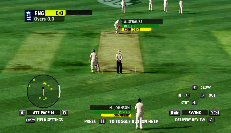 brian lara cricket dos controls