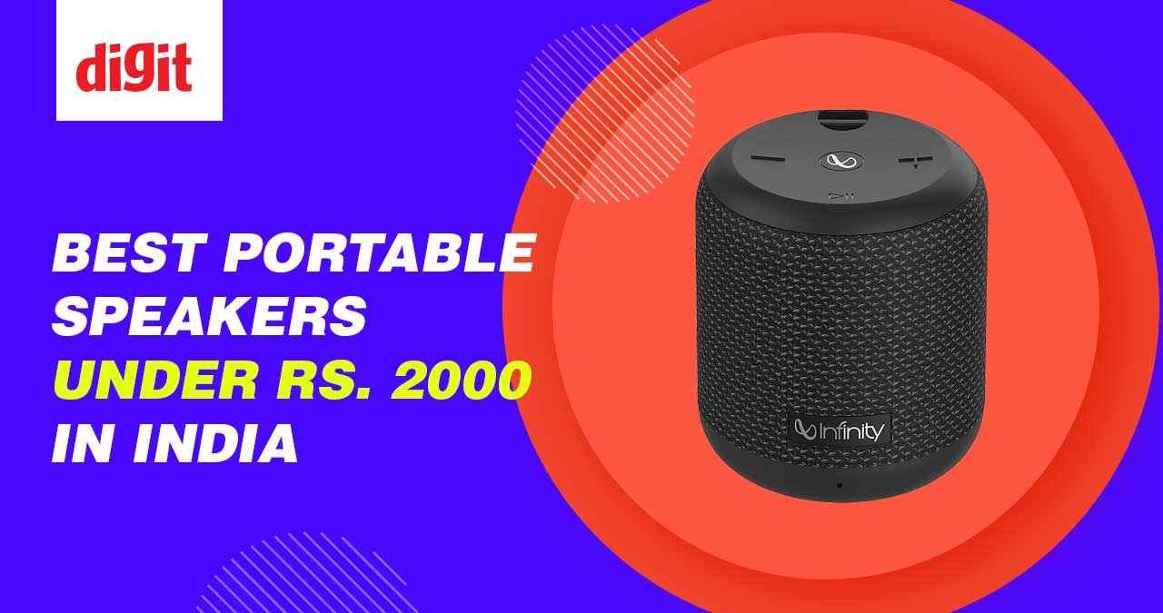 Best Portable Speakers Under 2,000 in India